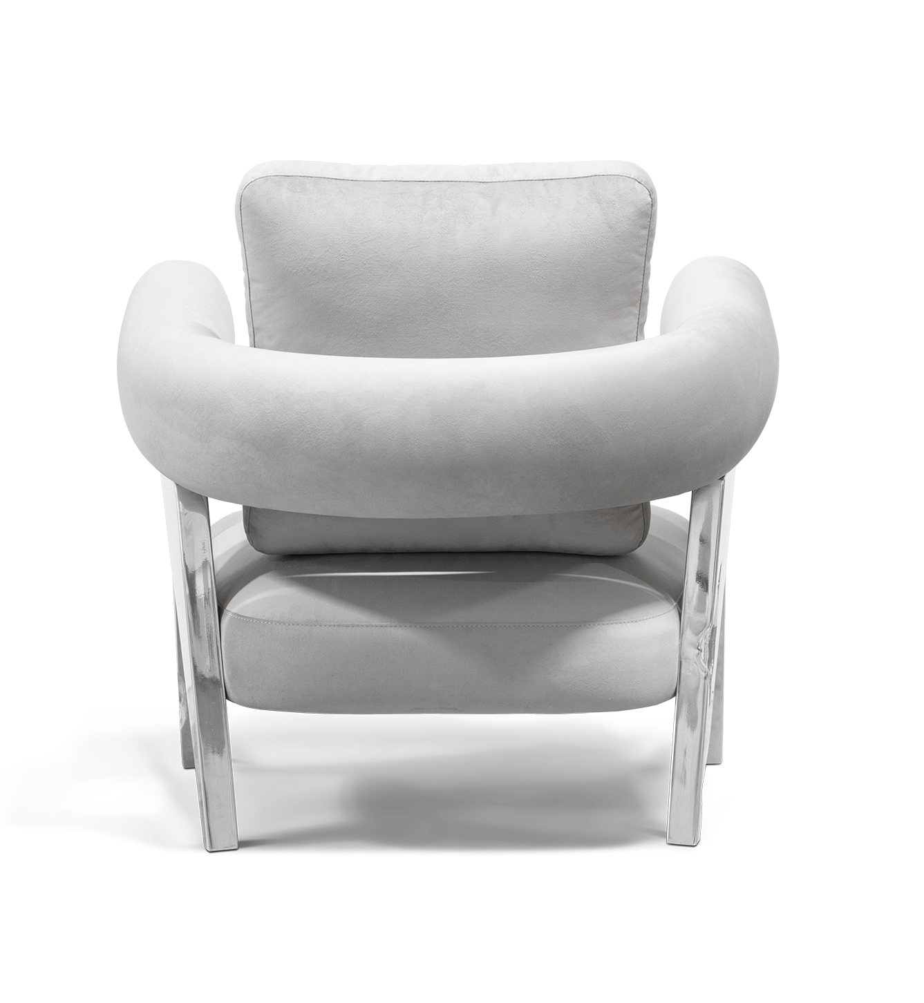 Enigma Silber‑Sessel