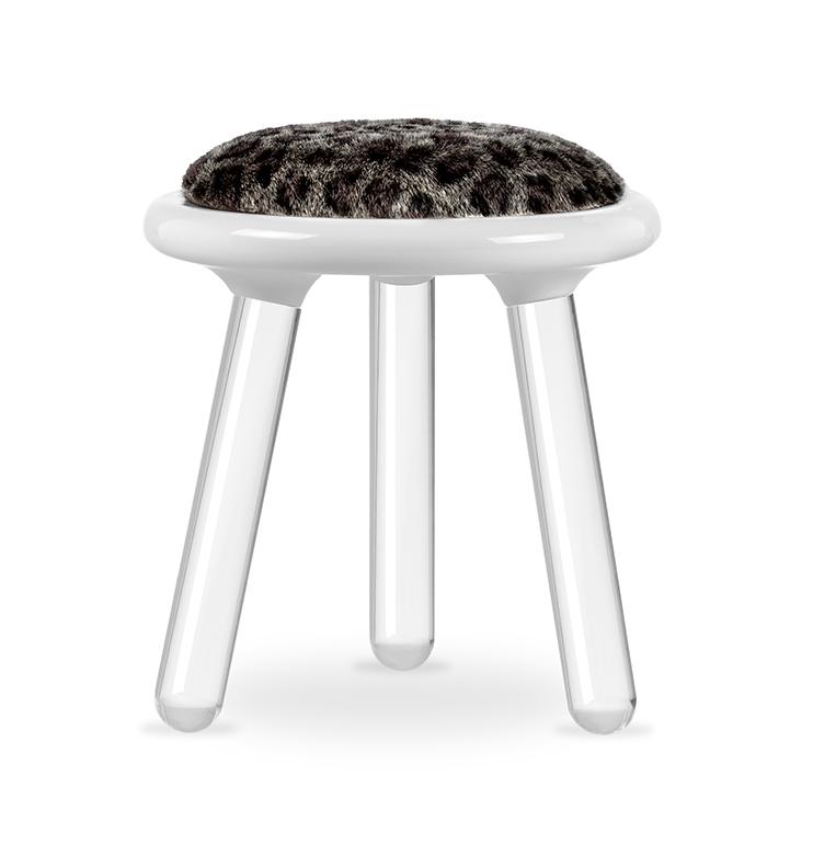 Mirage Leoparden‑Hocker