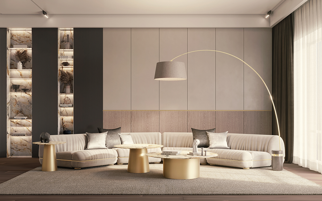 Kieran Hoher Couchtisch - 3