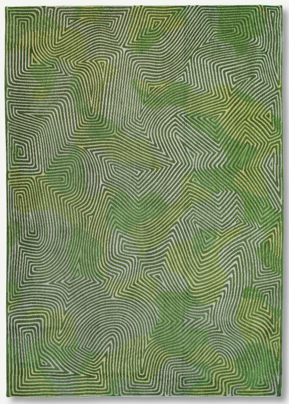 Coral - Tropical Green 9231 Teppich | Größe: 170 x 240 cm