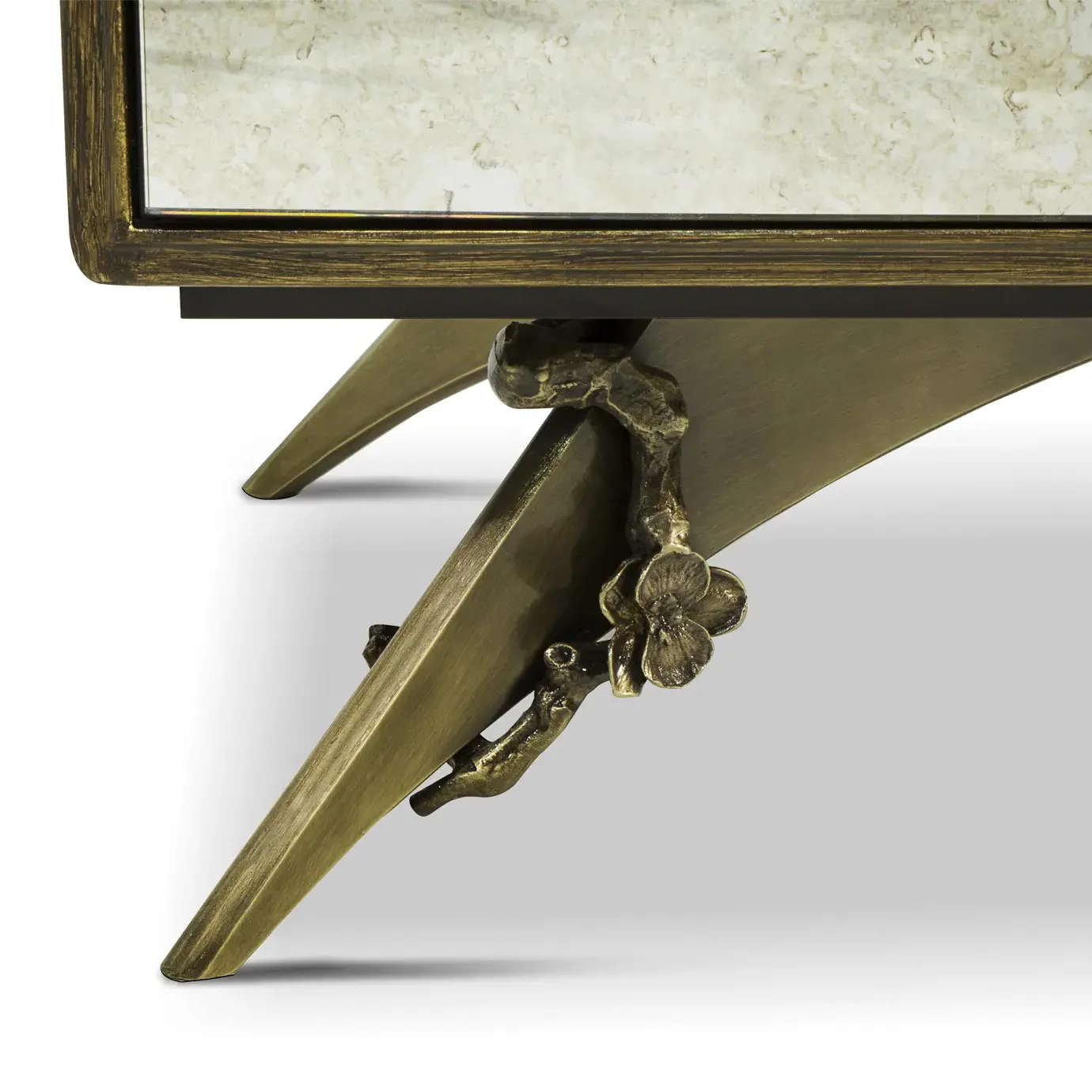 Mirage Gealterter Spiegel‑Schrank
