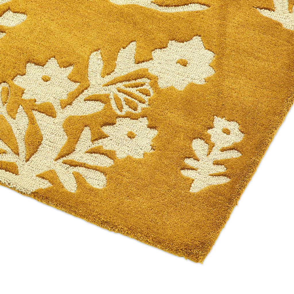 Woodland Glade Gold 146806 Teppich | Größe: 140 x 200 cm