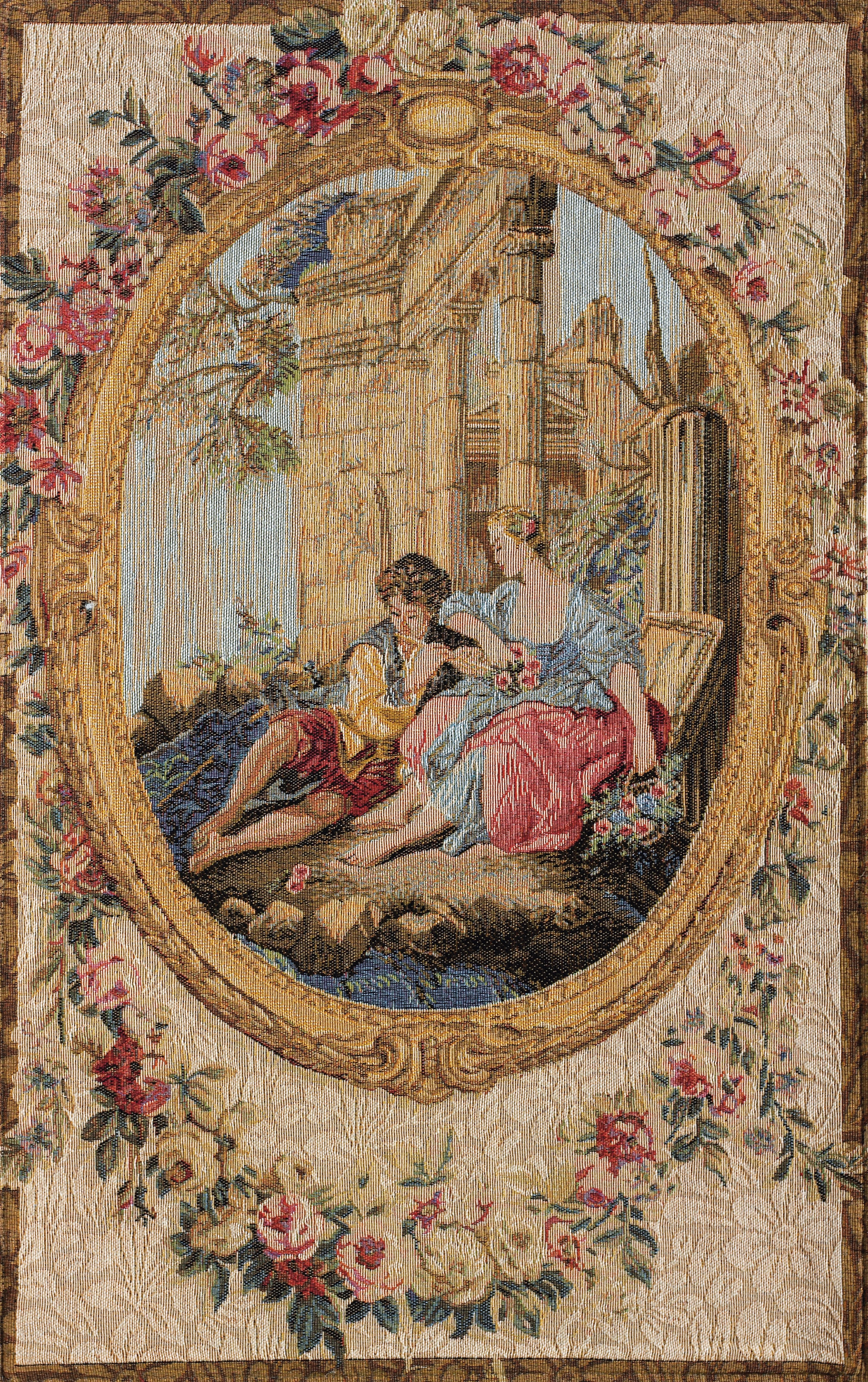 Serenade im François‑Boucher‑Stil Wandteppich