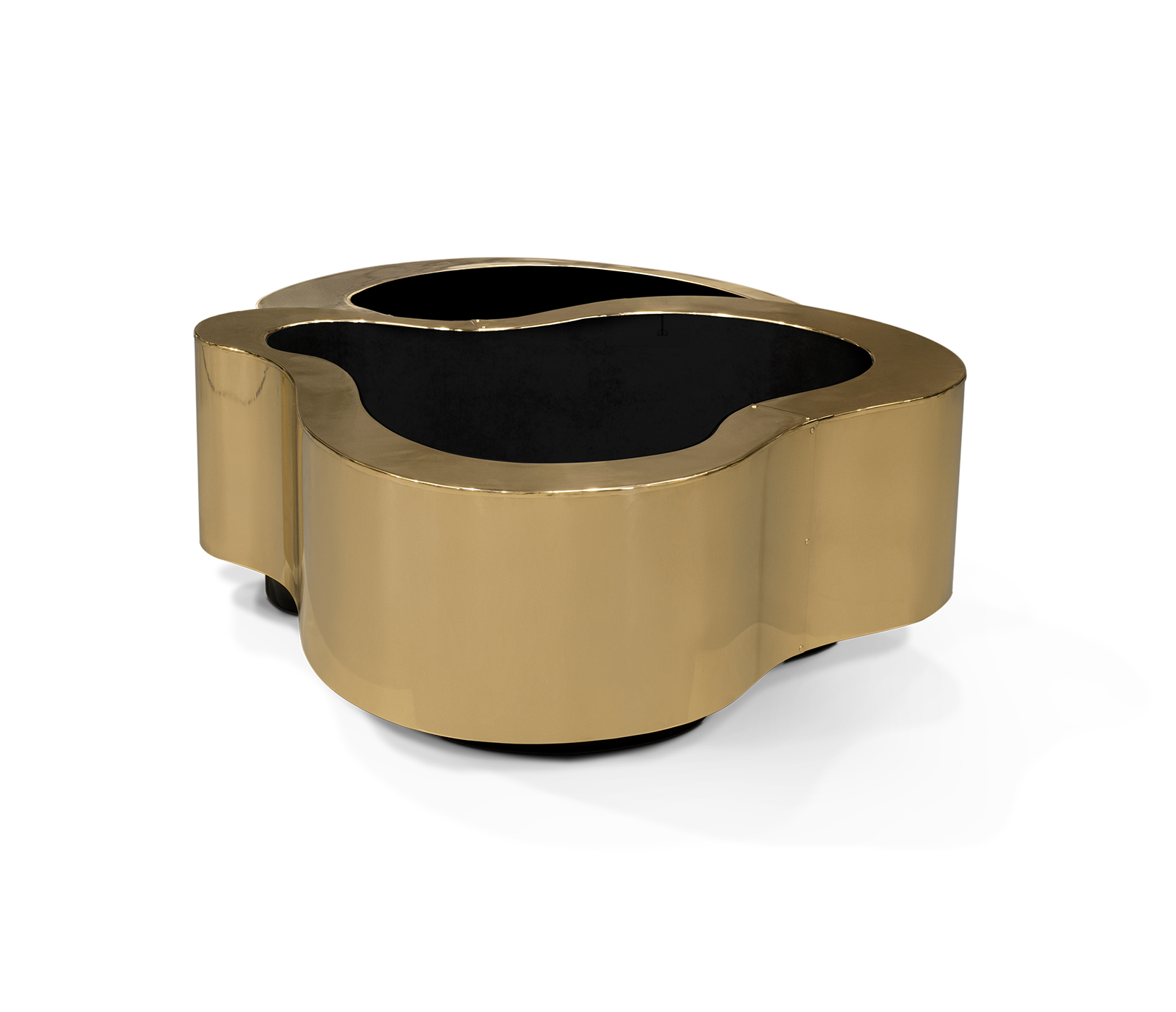 Crest Polierte Patina Couchtisch‑Set