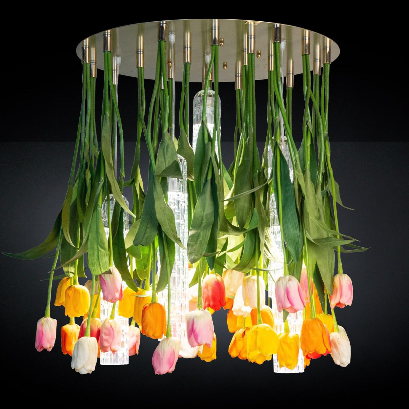 Tulip Round Kronleuchter
