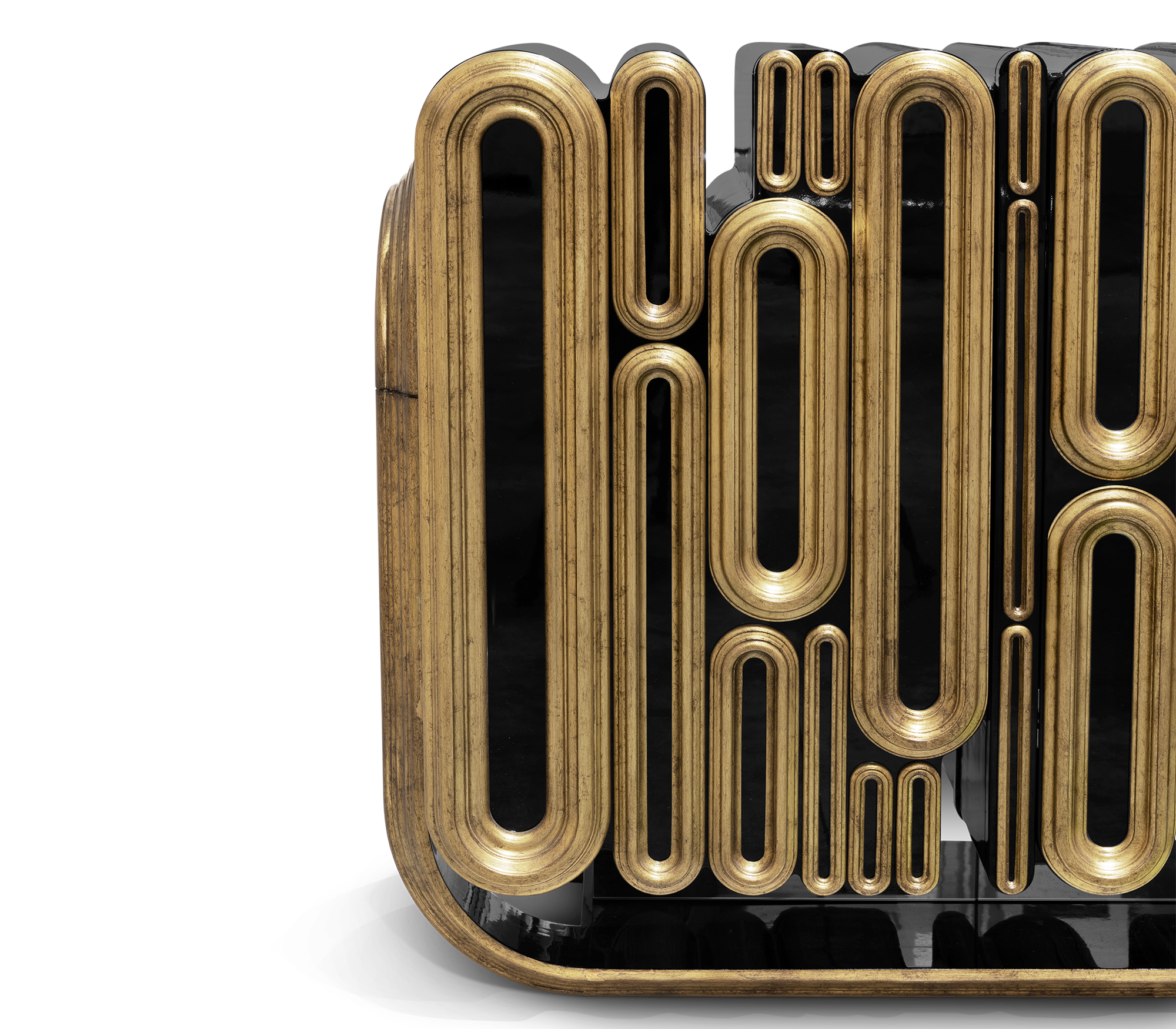 Ellipse Antikes Sideboard