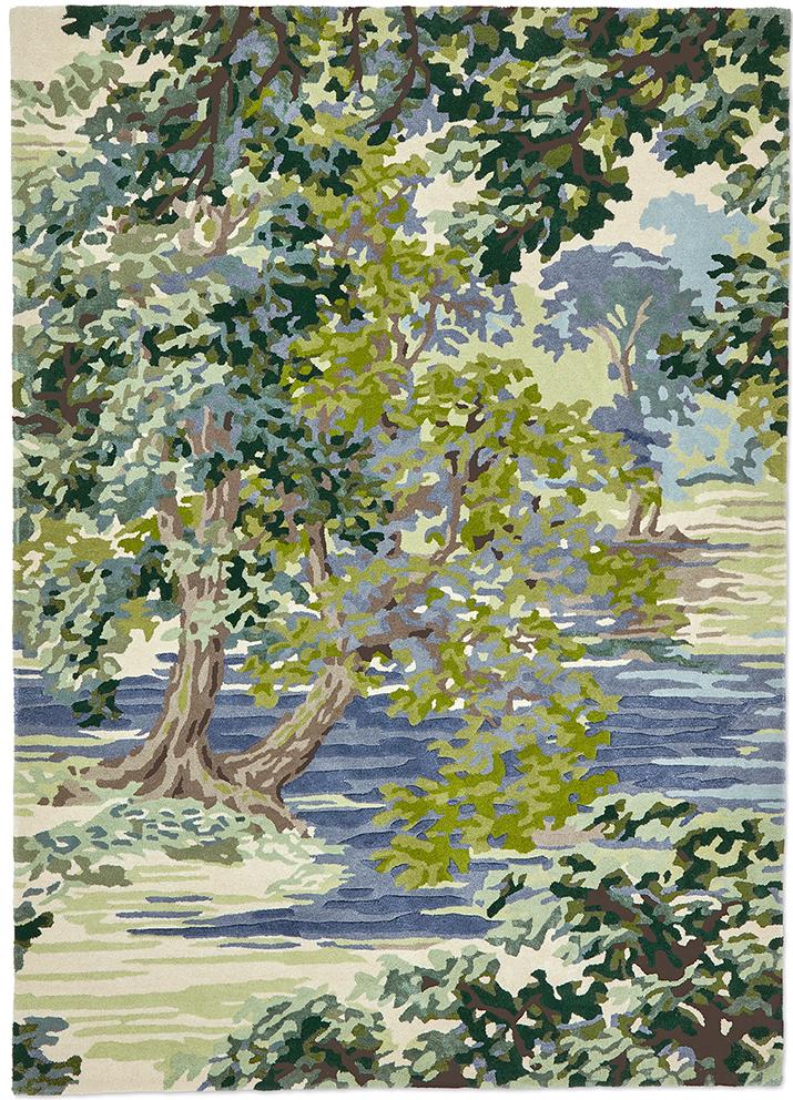 Ancient Canopy Waldgrün 146708 Teppich | Größe: 140 x 200 cm