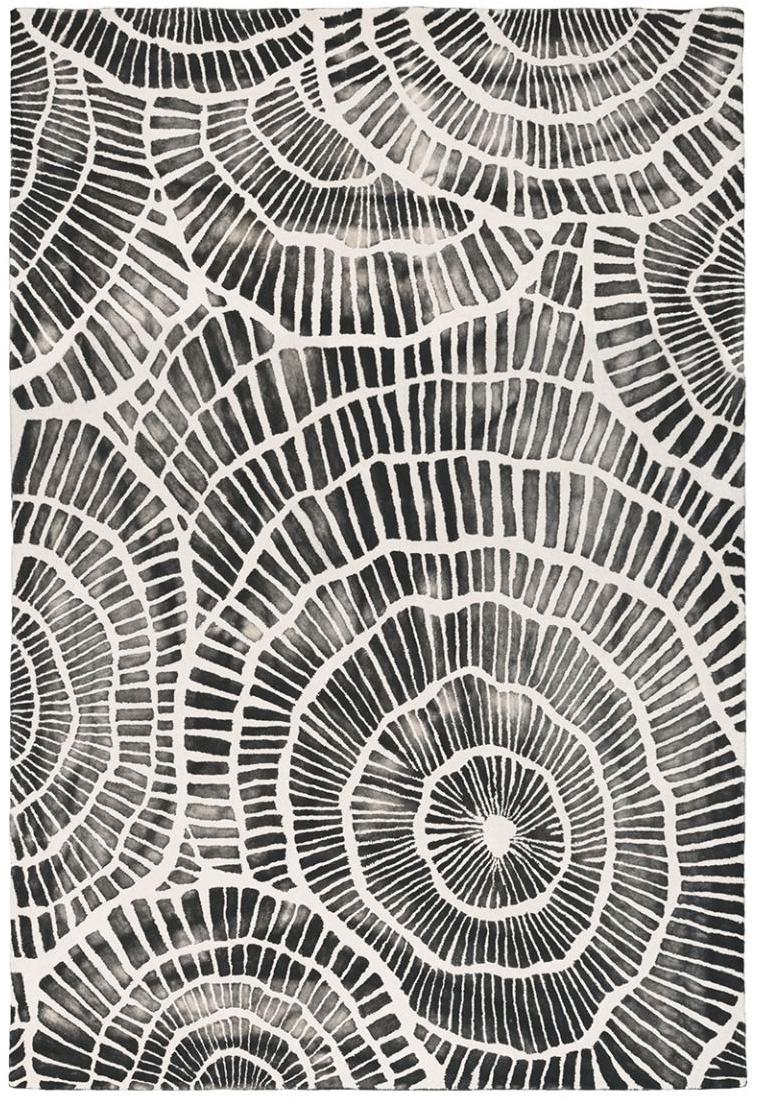 Piedra Kohle Teppich | Größe: 160 × 260 cm