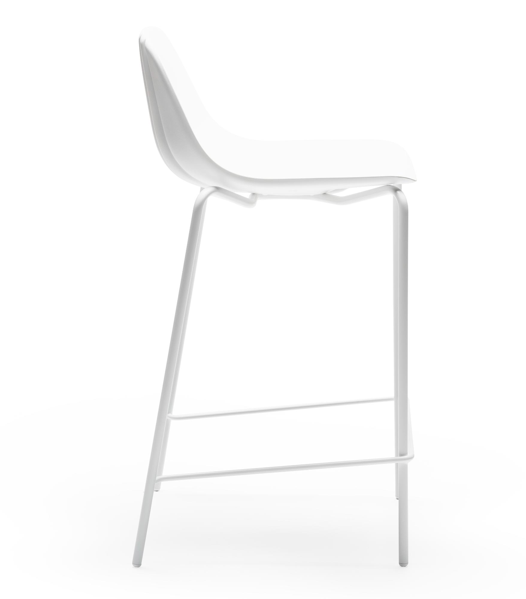 Babah SG-65 Weißer Barhocker
