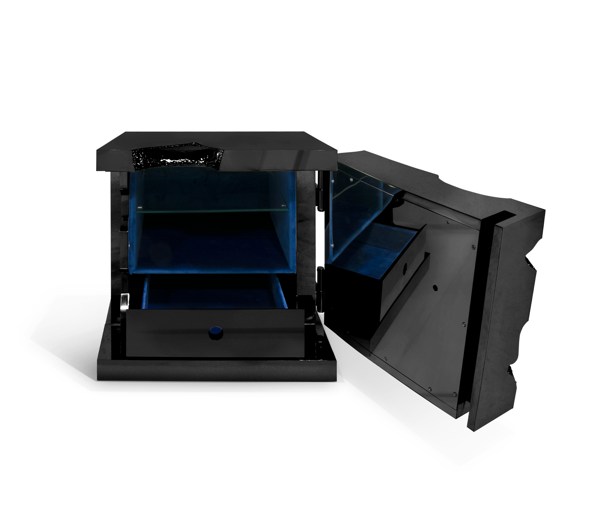 Tycoon Schwarzer Schmuck‑Safe