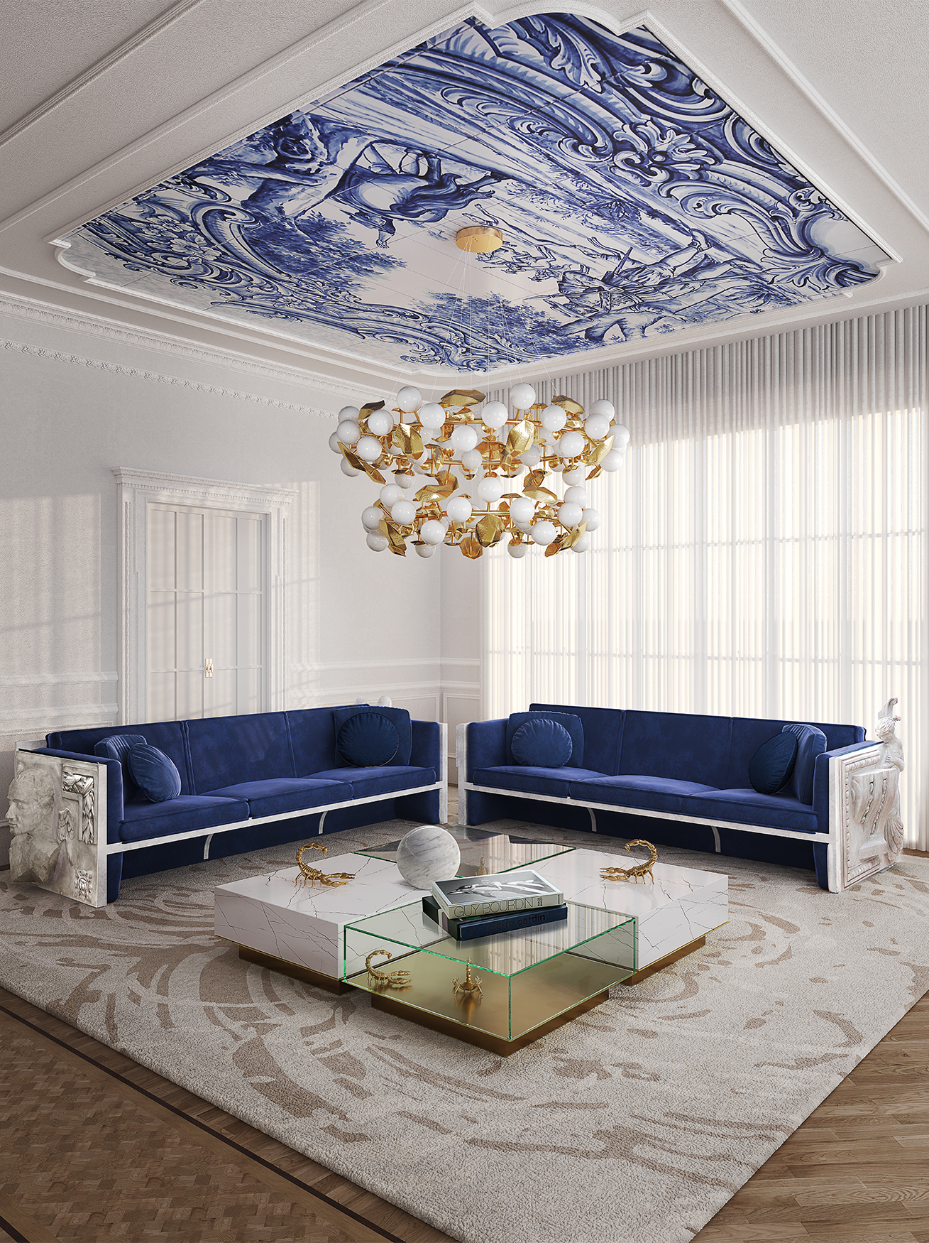 Evolution Center Doppeltisch‑Set