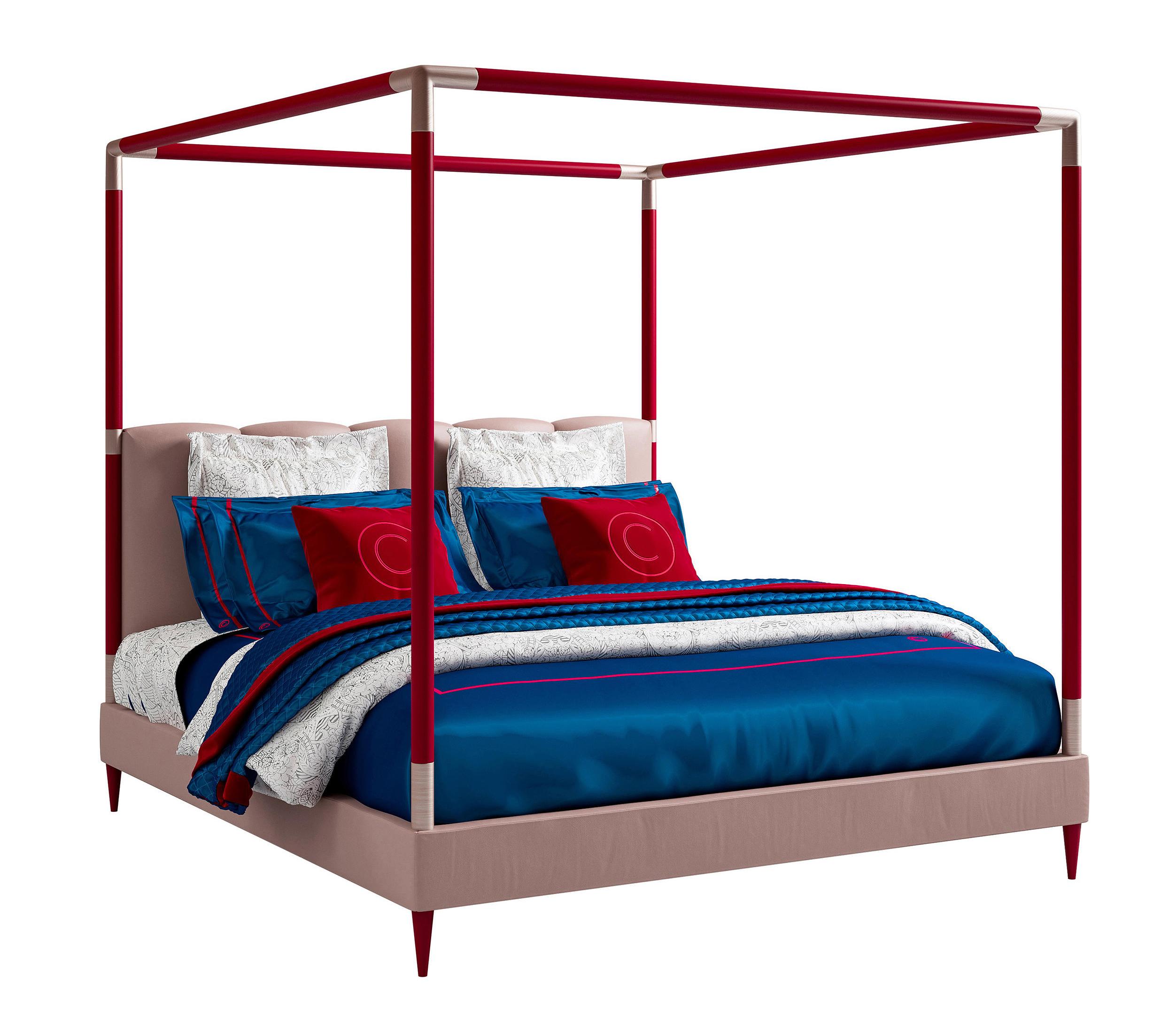 Italienisches Himmelbett | Matratzengröße: 200 × 200 cm