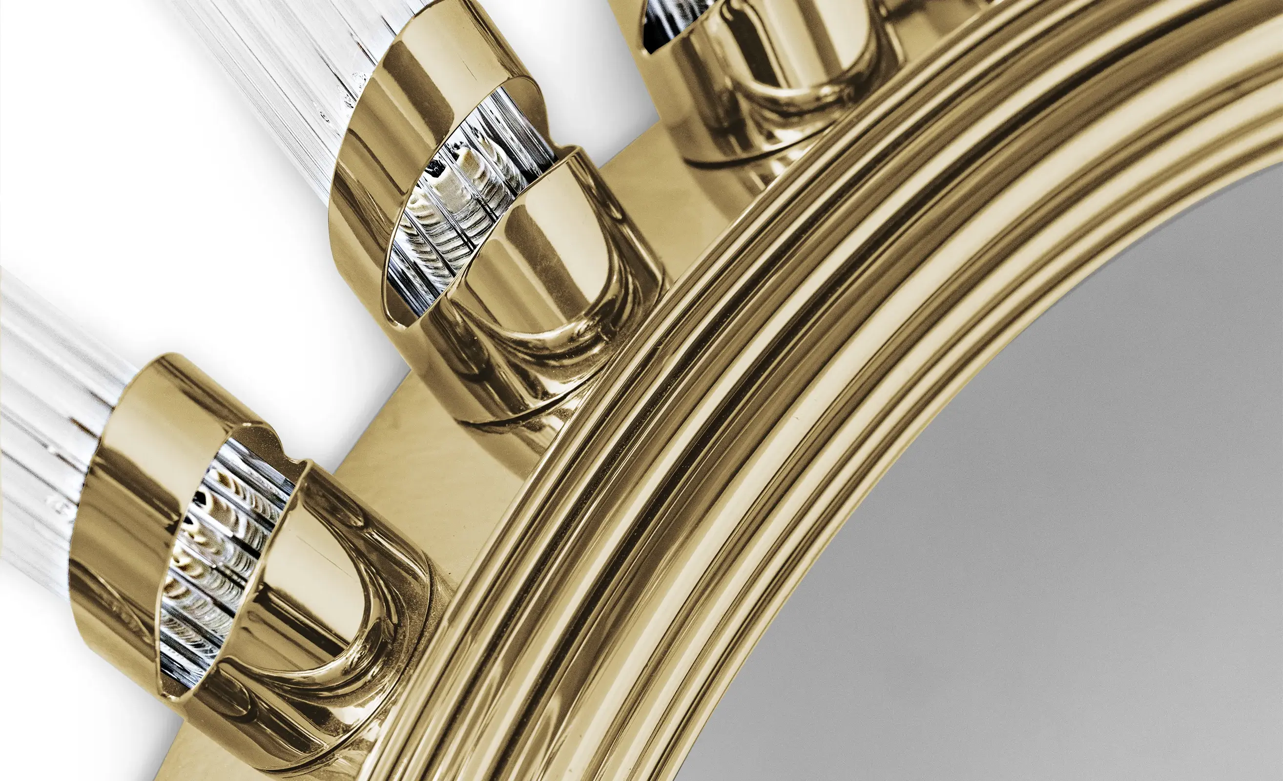 Regal XL Wandlicht‑Spiegel