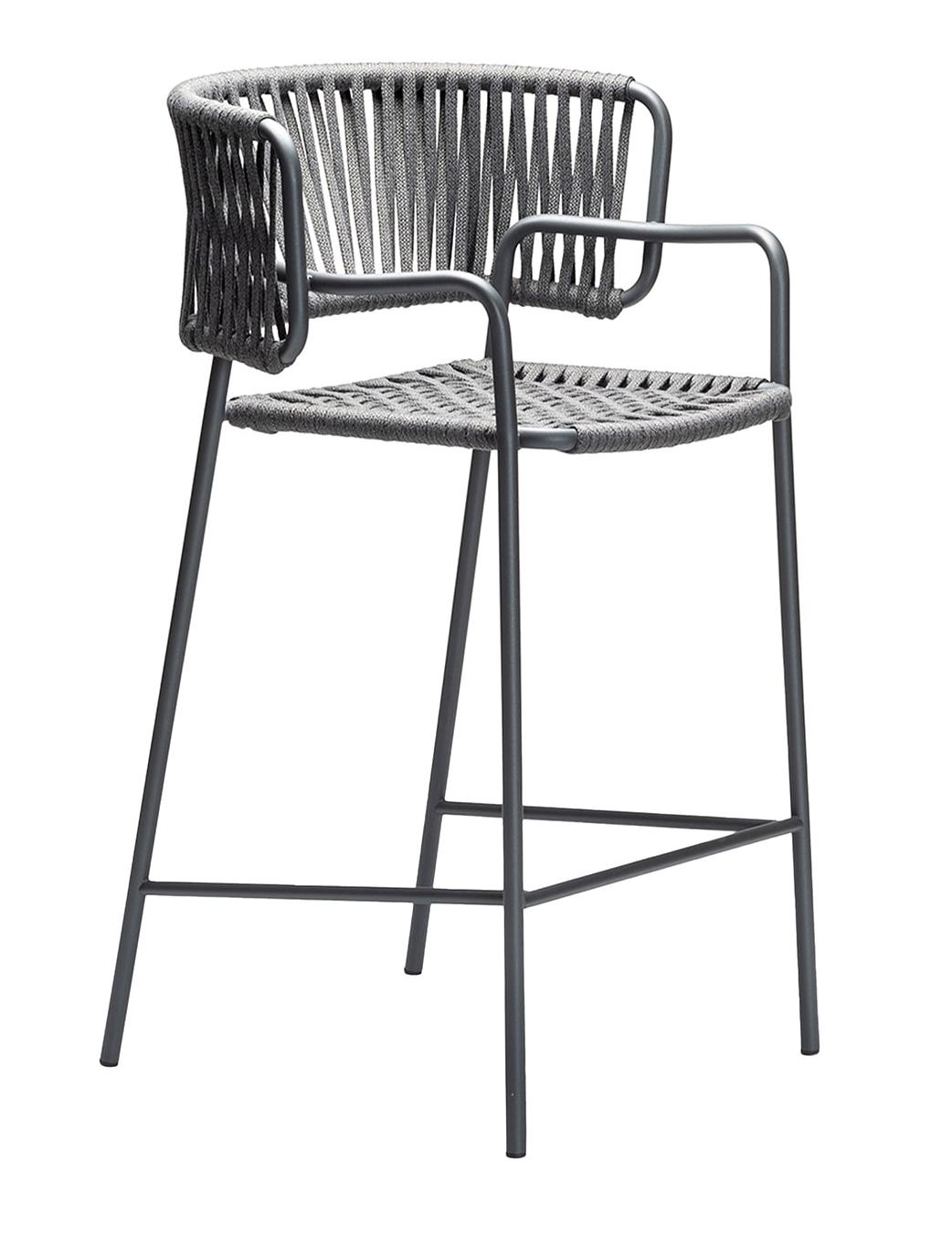 Klot SG Grauer Barhocker