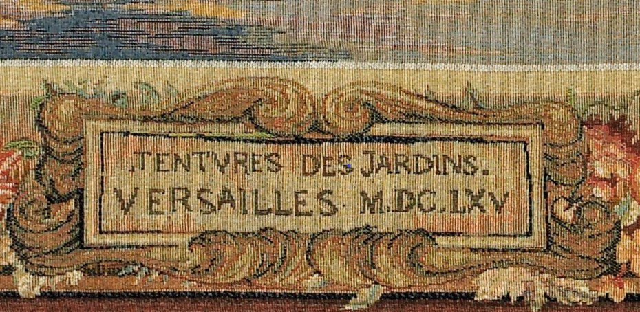 Kleines Versailles Wandteppich