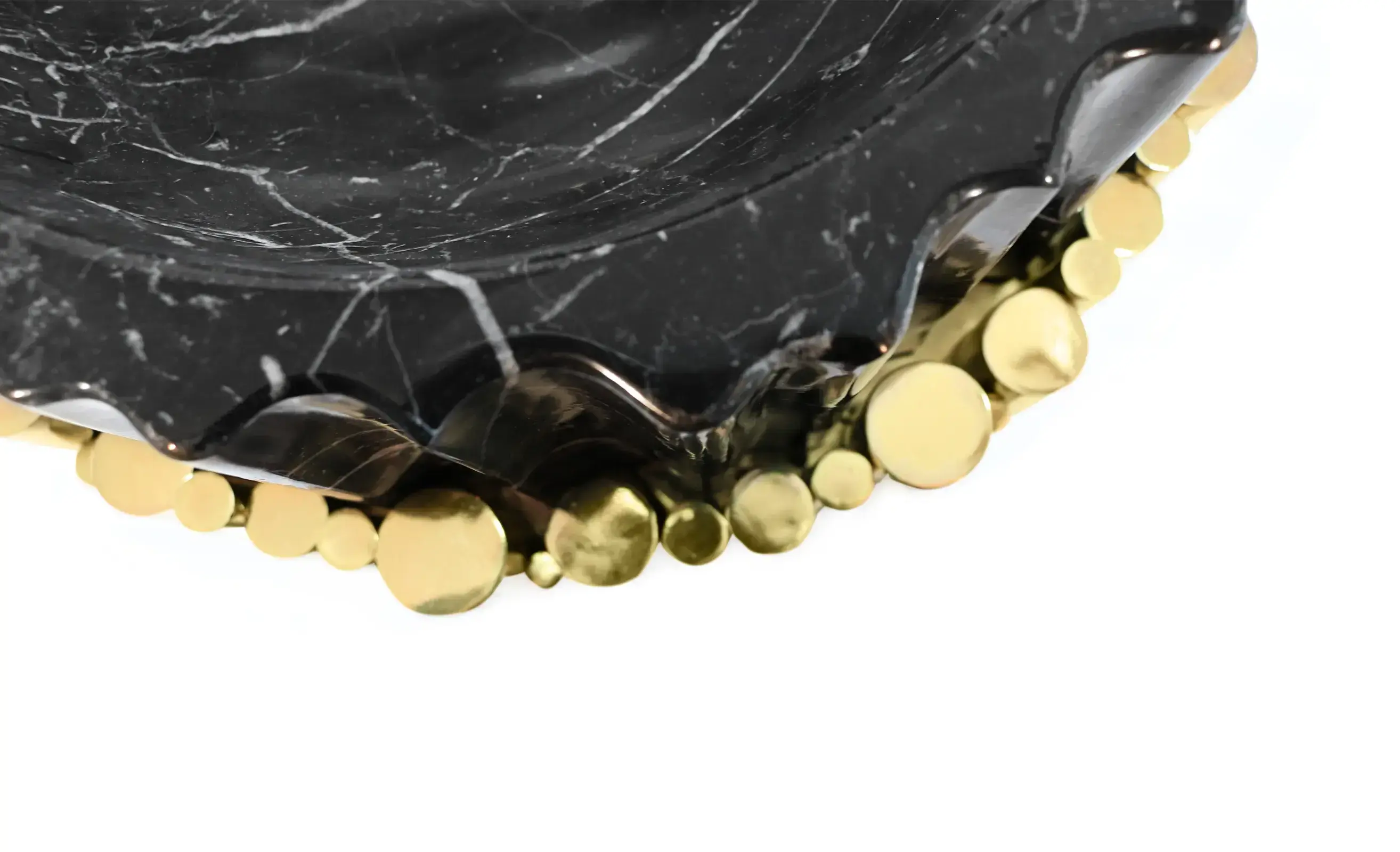 Harmony Schwarz/Gold Standwaschbecken