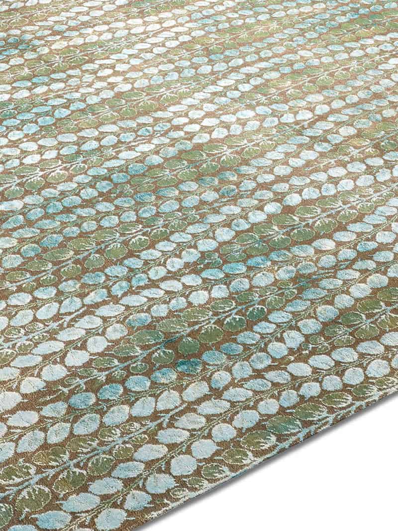 Albert Ex Electric Blue auf Ex Light Blue Teppich | Größe: 250 x 300 cm