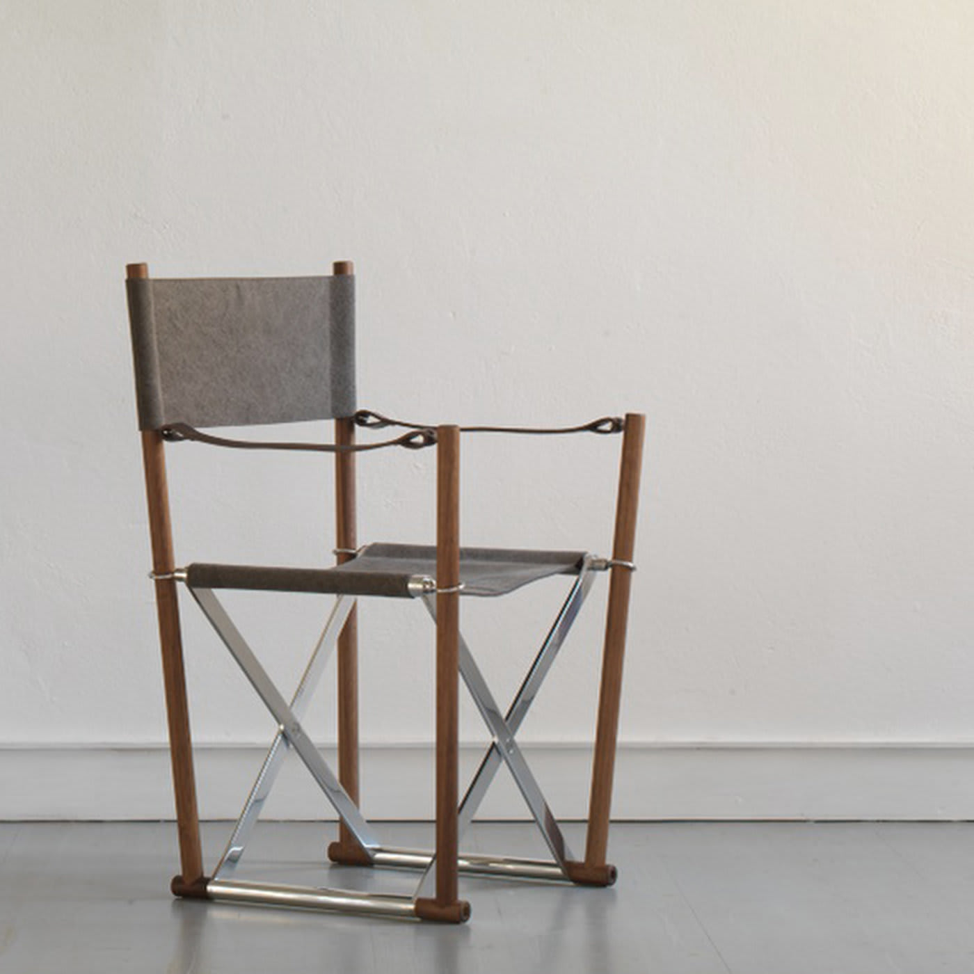 Regista Baumwollstuhl | Base: Iroko Wood