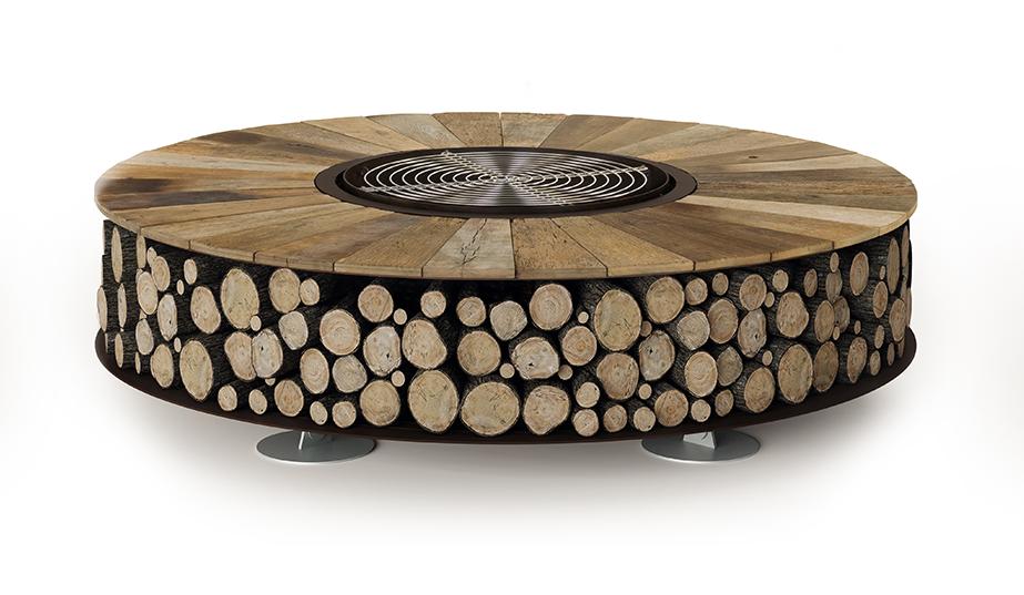 Zero Holz-Feuerschale | Dimensions: Ø 300 cm
