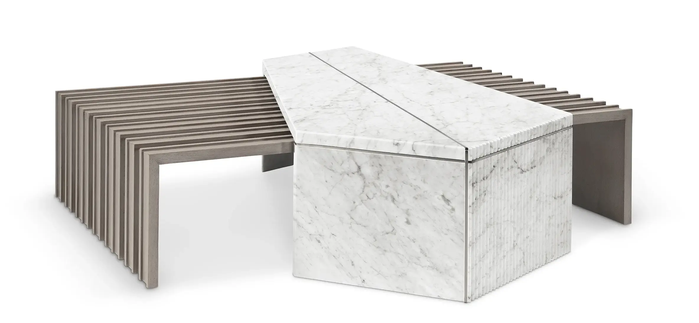 Monarch Holz Garten‑Couchtisch