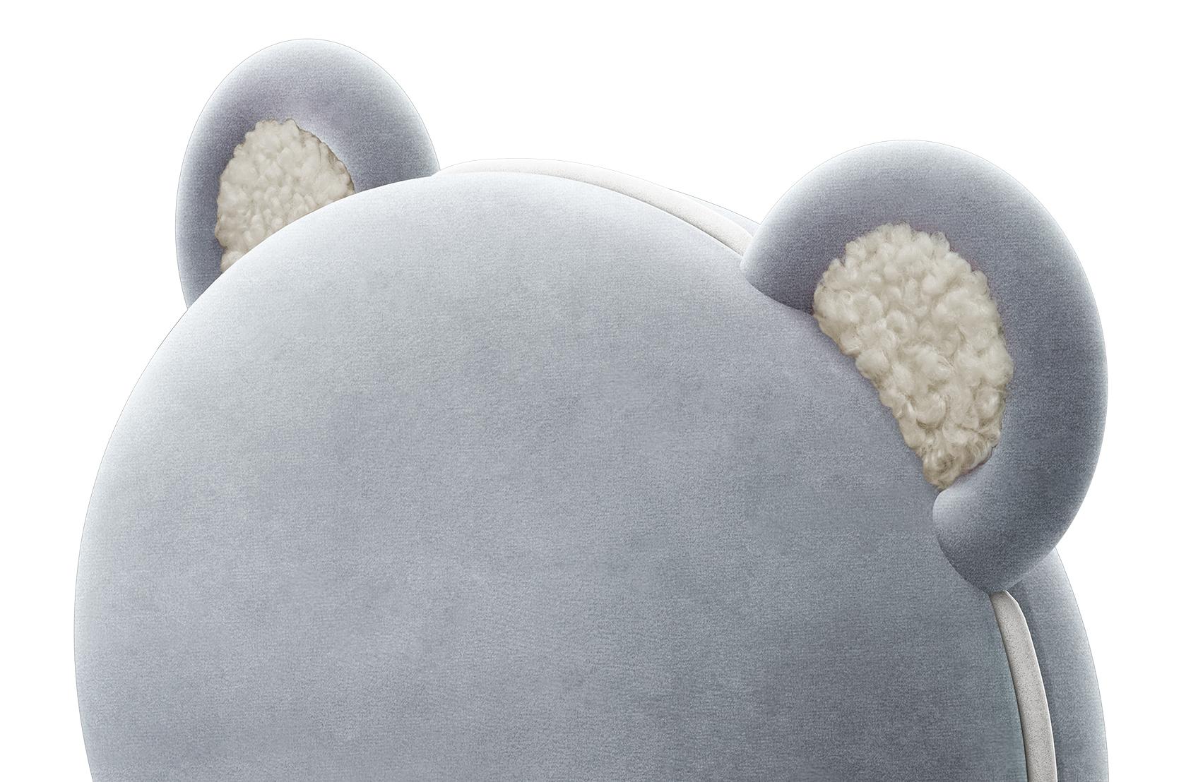 Fluffy Bear hellblauer Kindersessel