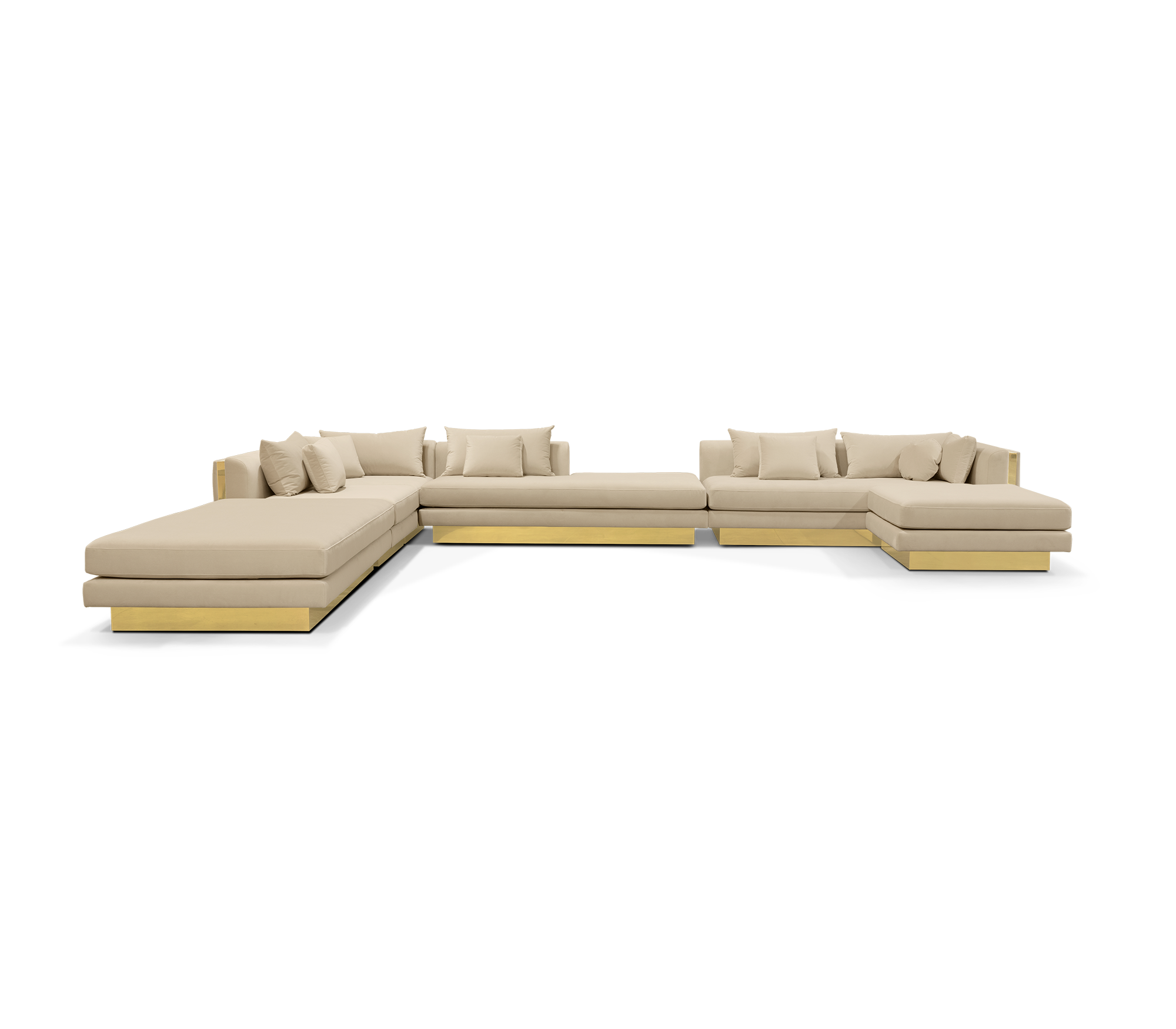Fissure Modulares Luxus‑Sofa