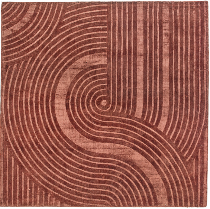 Zen Rost Teppich | Größe: 200 × 300 cm