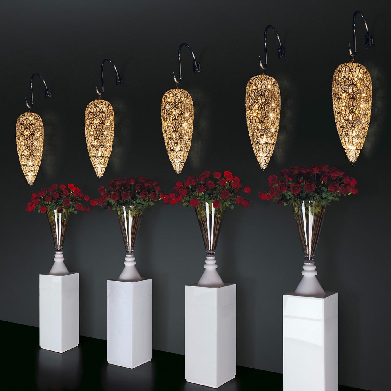 Arabesque Heartbeat Wandleuchte