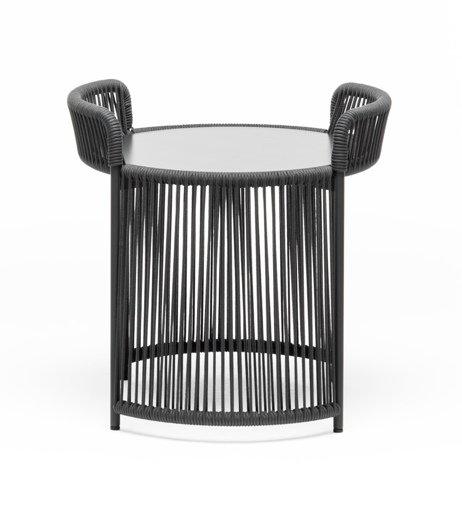 Altana SM Anthrazitfarbener Outdoor-Loungetisch