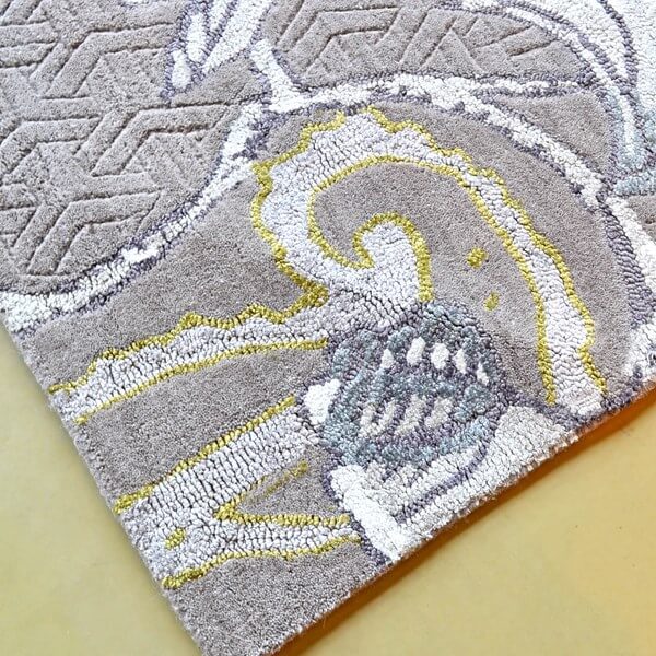 Fable Floral Grey 37504 Teppich | Größe: 250 x 350 cm
