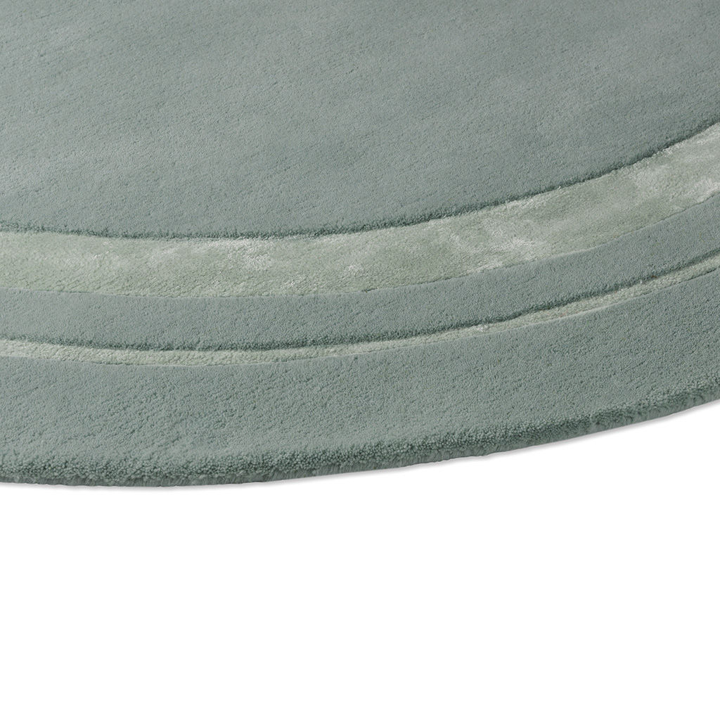 Redbrook-Eierblau 081807 Runder Teppich | Größe: Ø 150 cm
