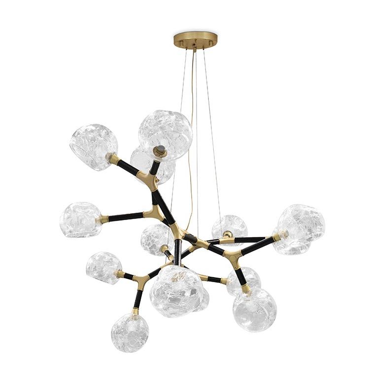 Multi-Shade Irregular Große Pendelleuchte