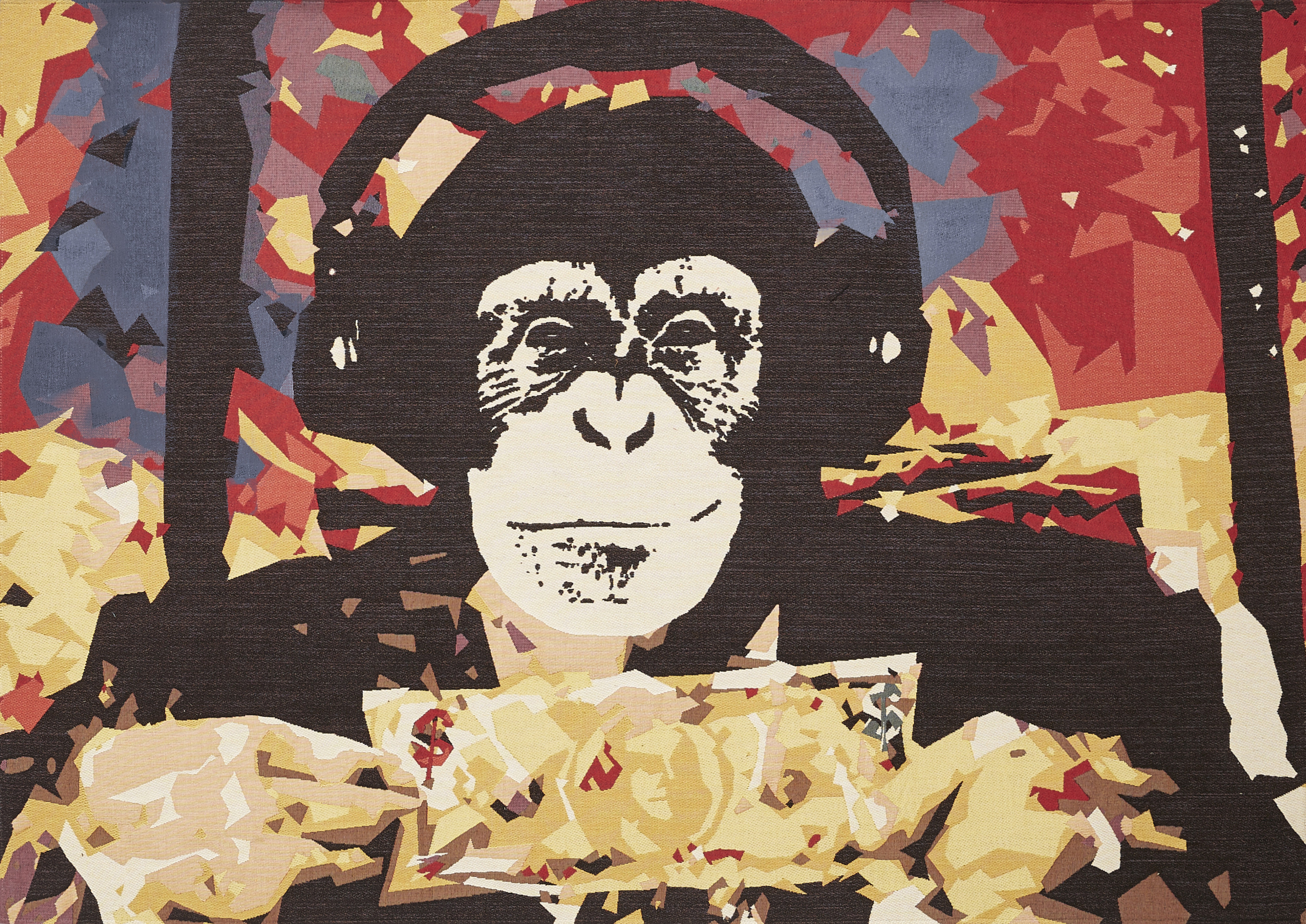 NY‑Street‑Art Wandteppich