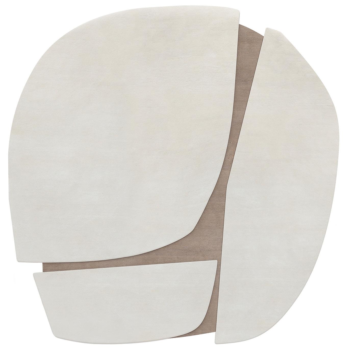 Designer Sand Geformt Teppich | Größe: Ø 300 cm