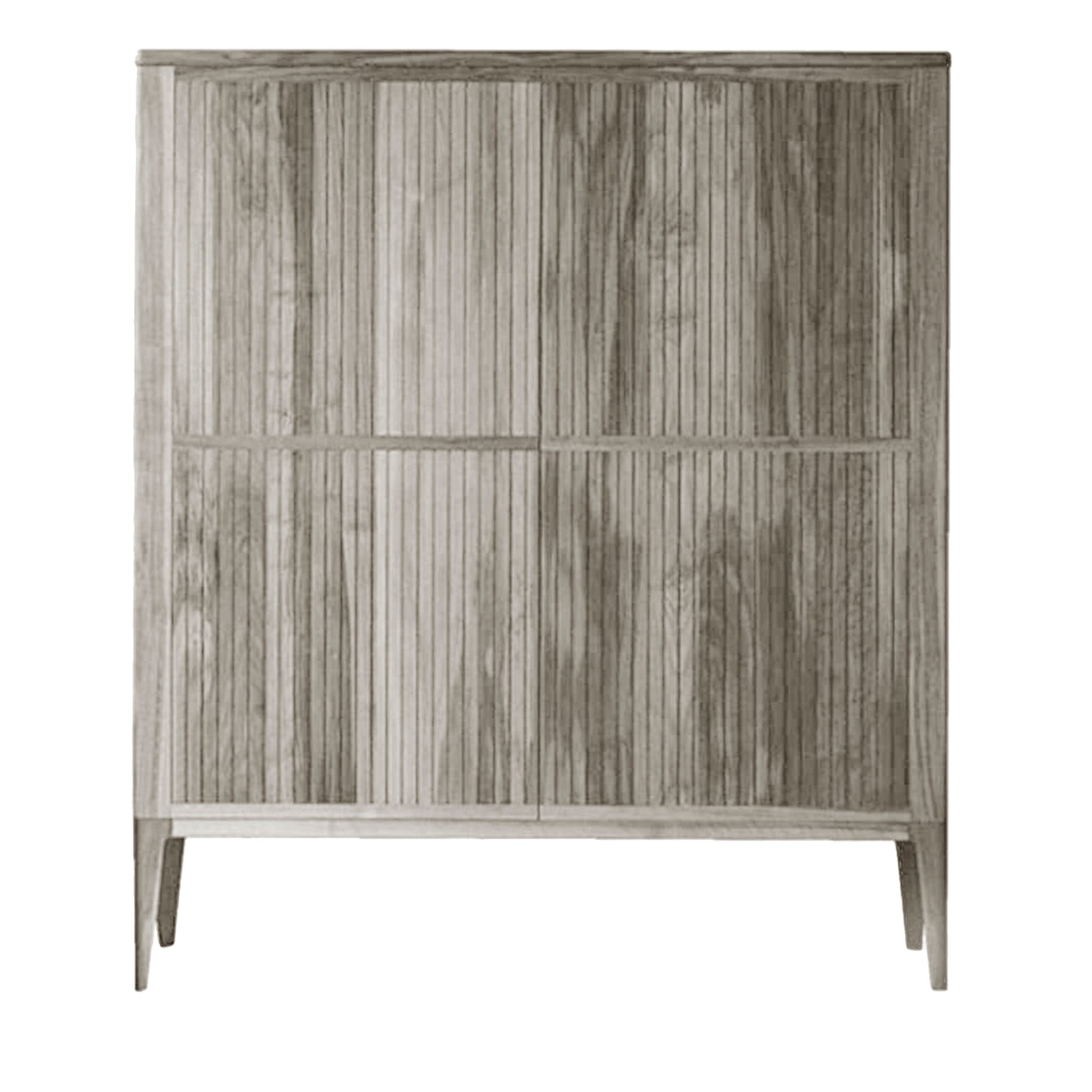 Eleva Graues hohes Sideboard