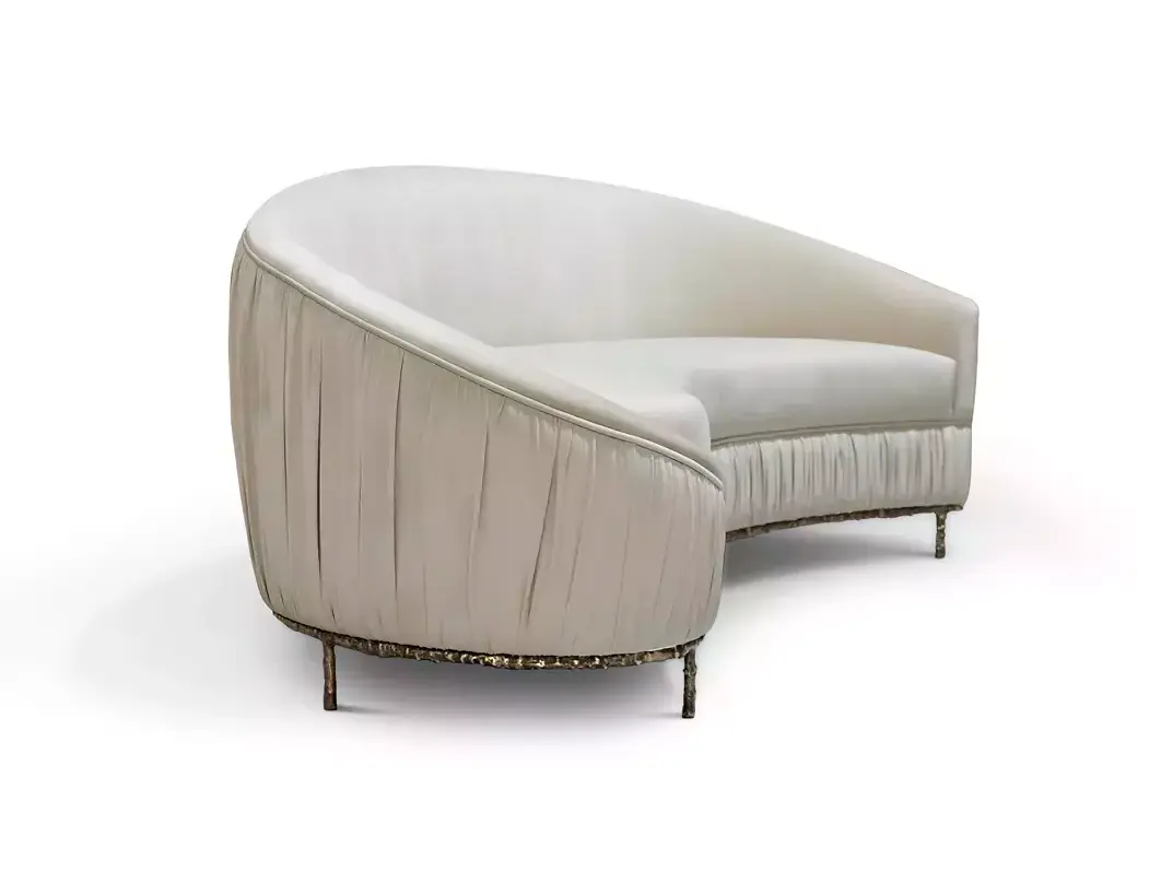 Vamp Sofa mit Metallgestell