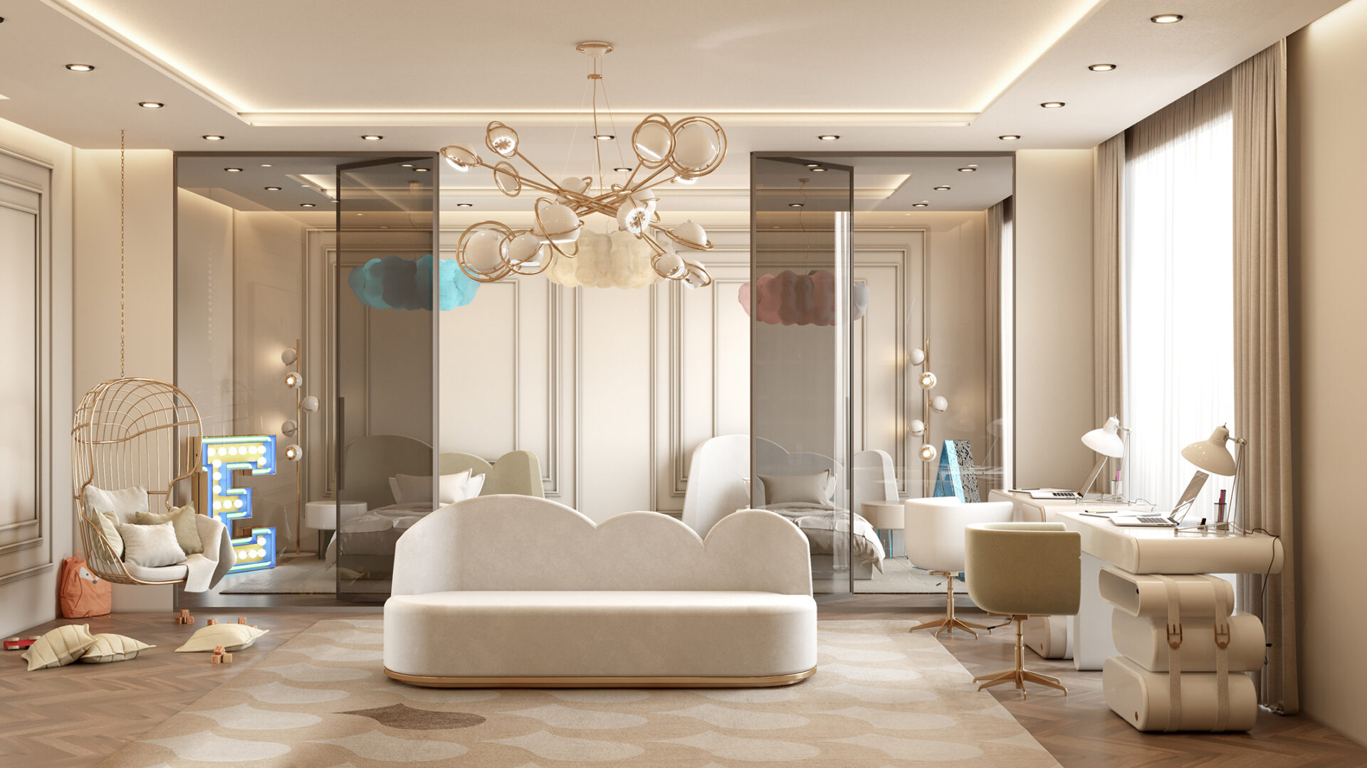 Cosmic Pendelleuchte - 6