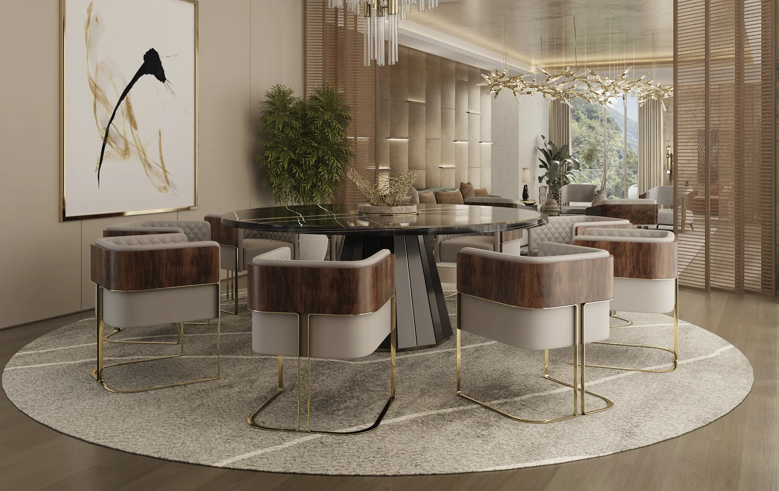 Noble Esszimmerstuhl - 1