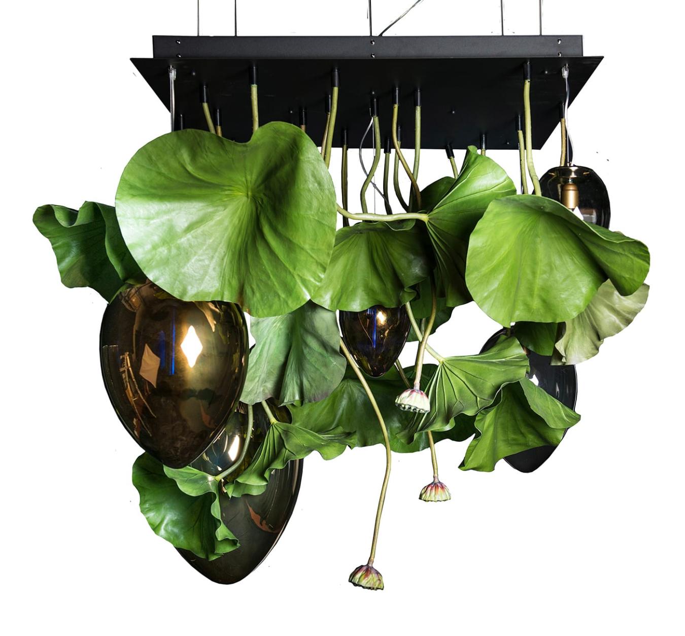 Lotus Crystal Kronleuchter