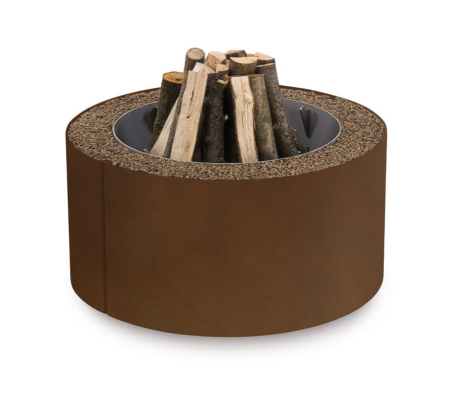 Mangiafuoco Feuerstelle | Fertigstellung: Vintage Brown