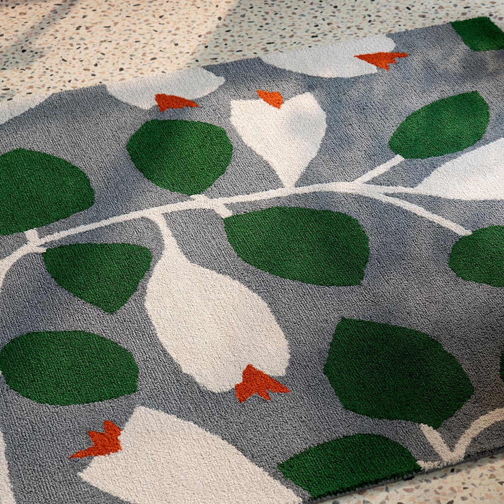 Rosehip Blue Outdoor-Teppich | Größe: 200 × 280 cm