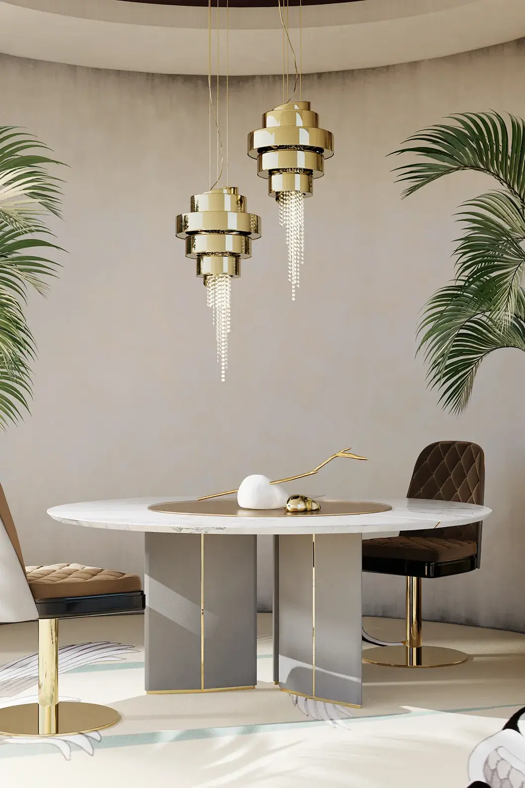 Art Deco Pendelleuchte