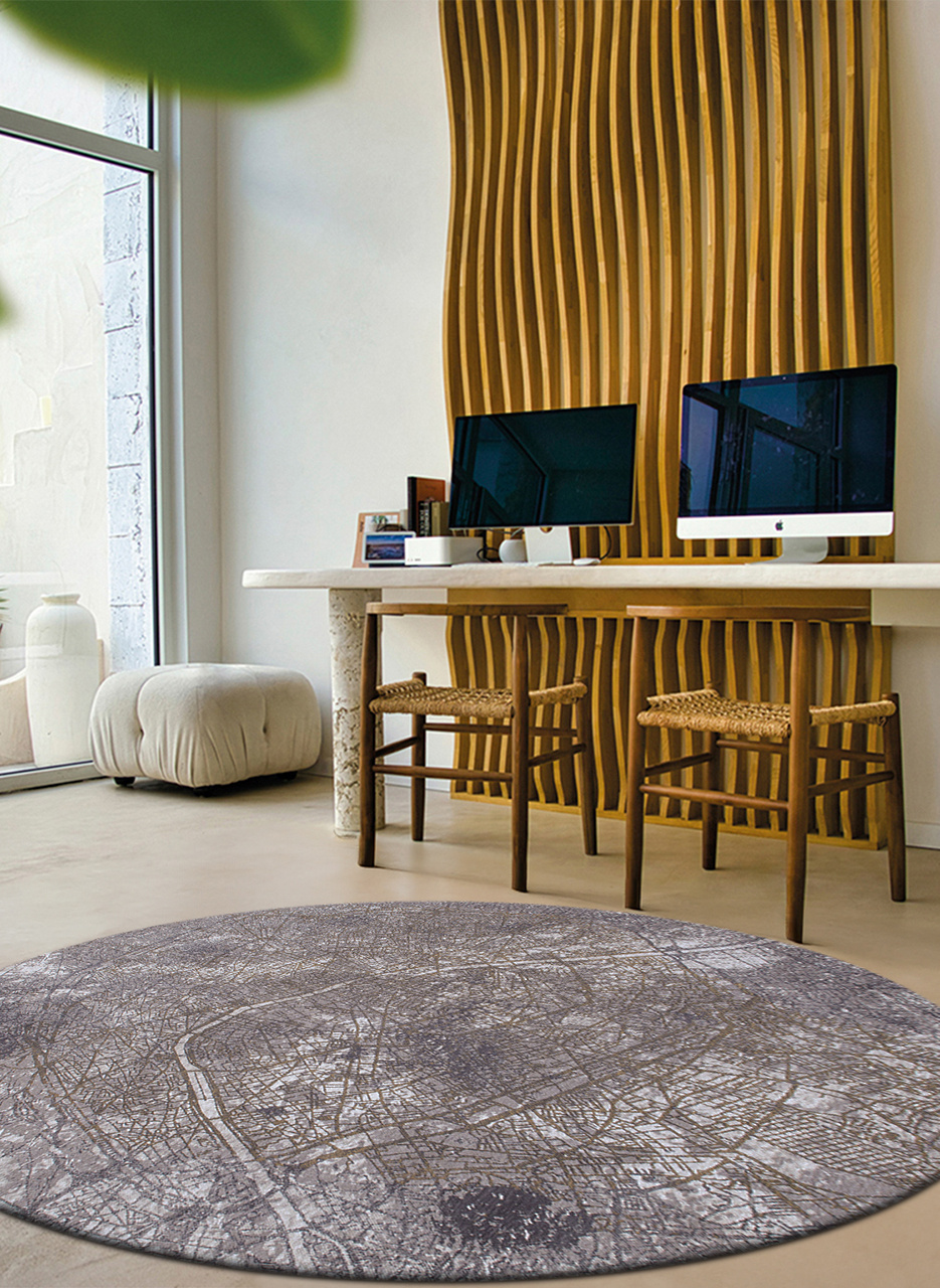 Space Trip 9322 Runder Teppich | Größe: Ø 240 cm Space Trip 9322 Runder Teppich | Größe: Ø 240 cm