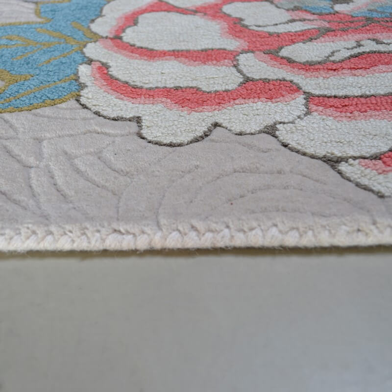 Paeonia Coral 37902 Teppich | Größe: 120 x 180 cm