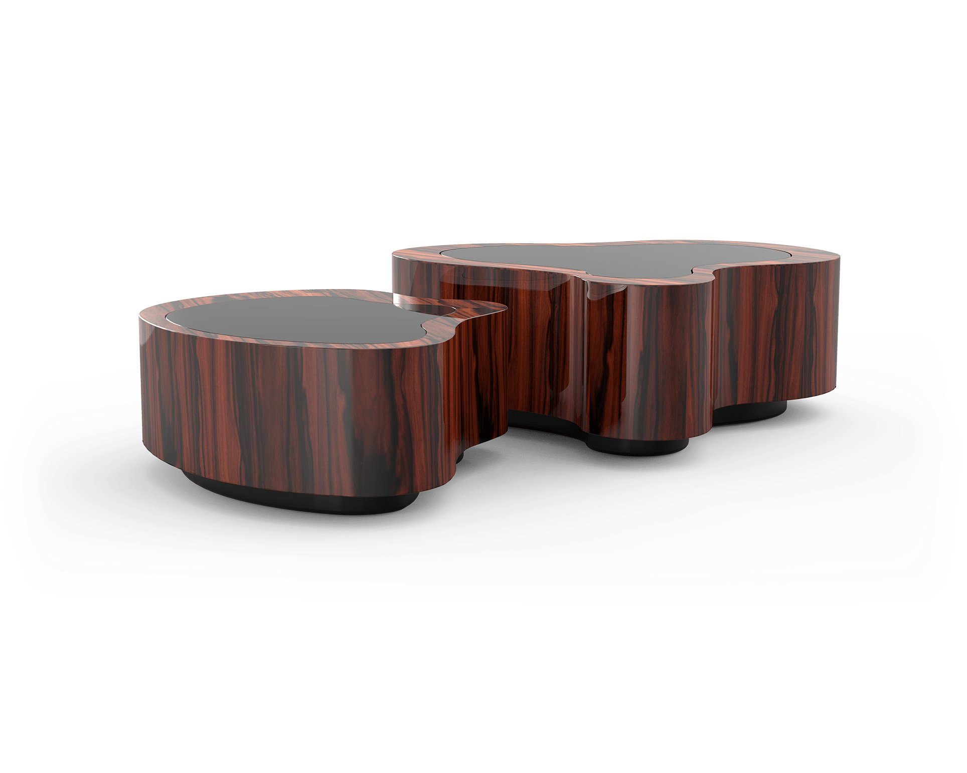 Crest Pau Santo Couchtisch‑Set