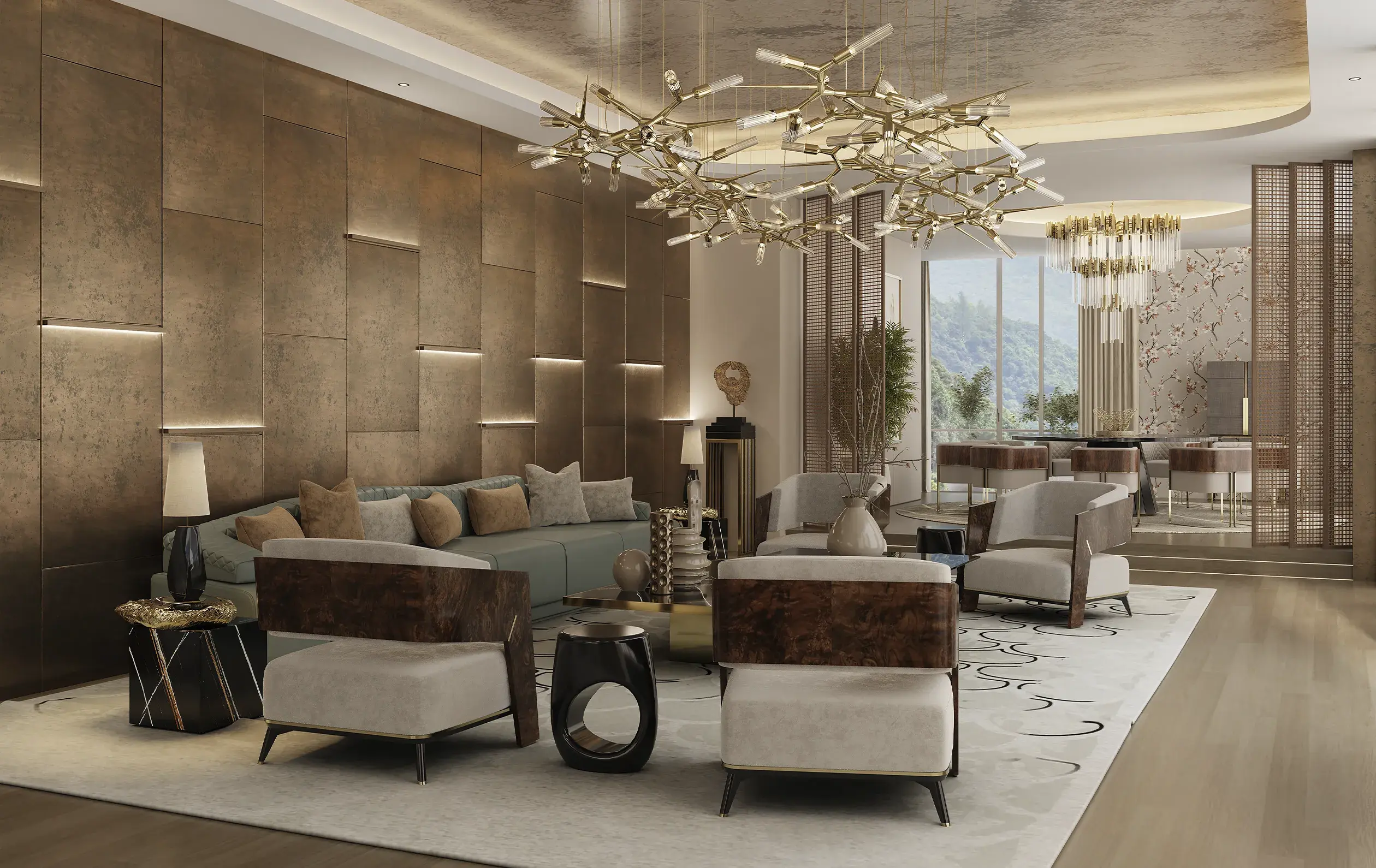 Crystal Edge Pendelleuchte - 12