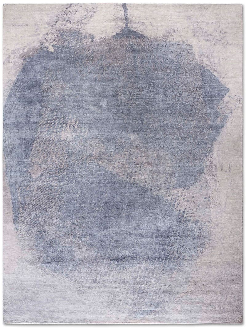 Silver Grey auf Hellgrau Teppich | Größe: 122 × 183 cm