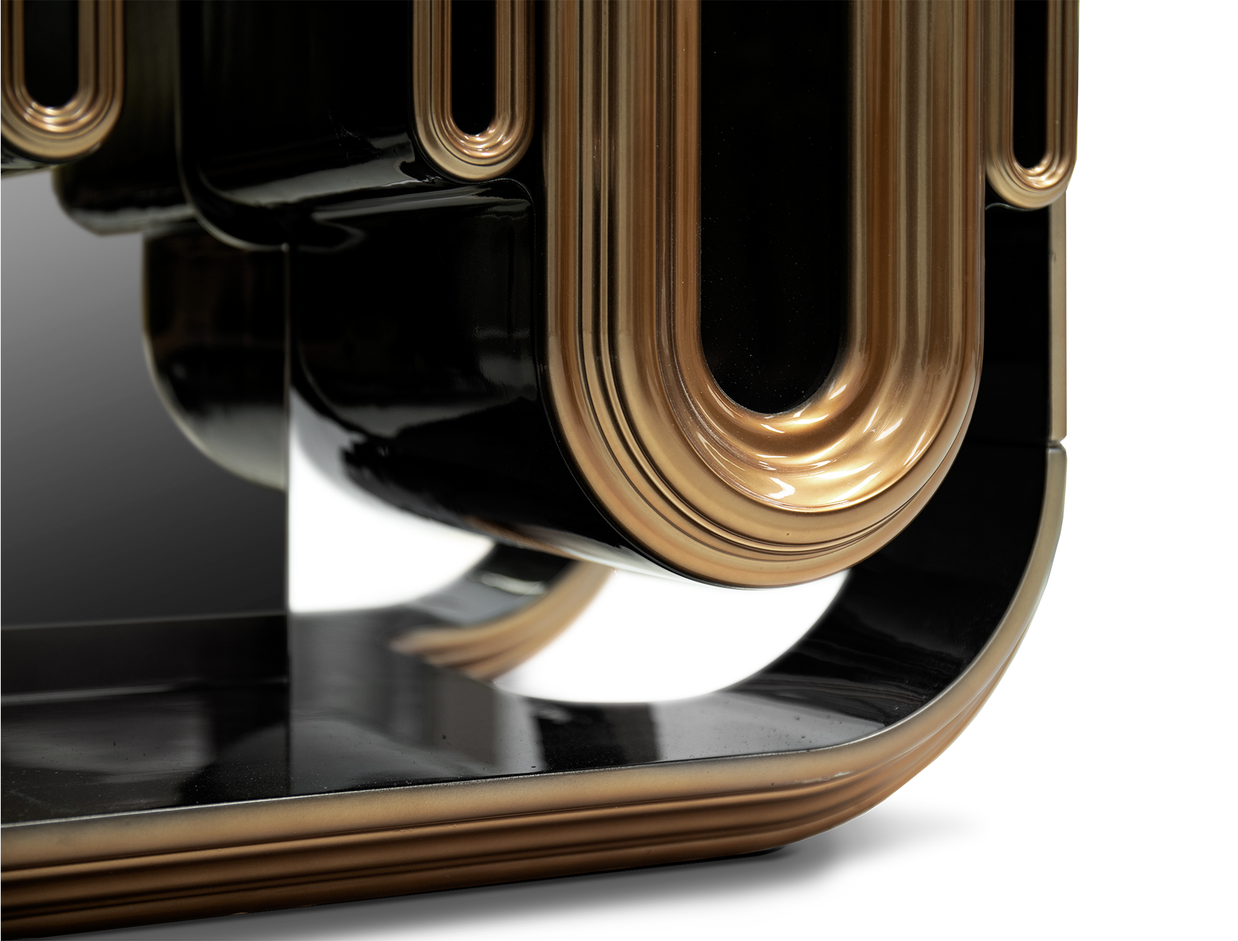 Ellipse Gold‑Sideboard