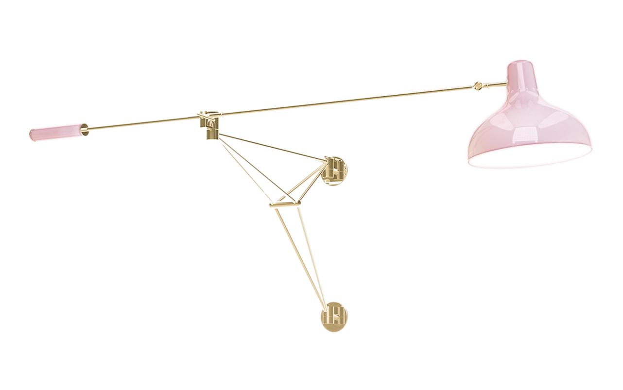 Moonbeam Glow Blaue Wandleuchte