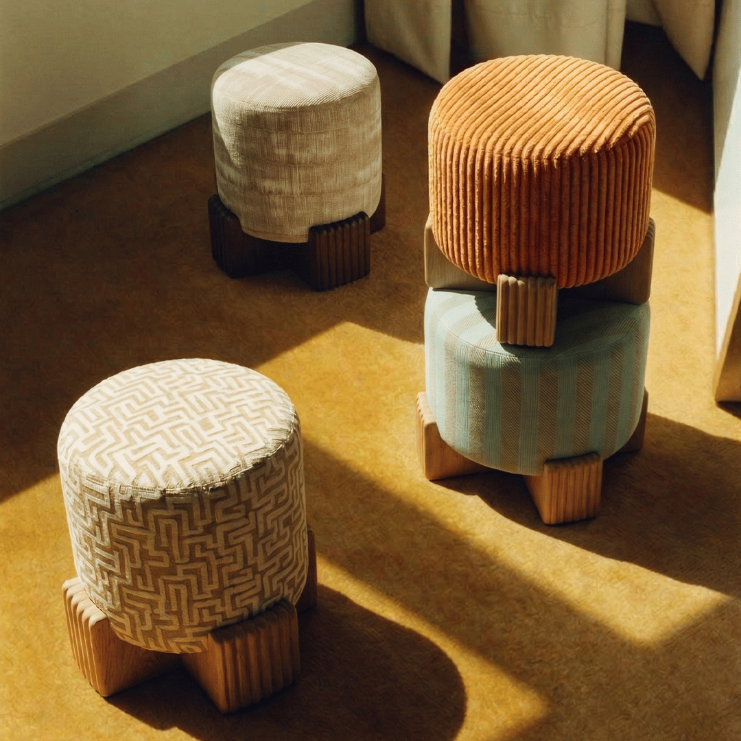 Twin Pouf
